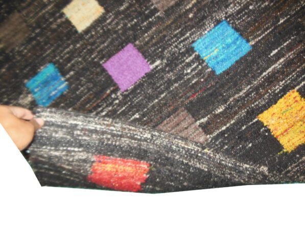 Hand-Woven Flat-weaved Sari-silk #DSCN6535